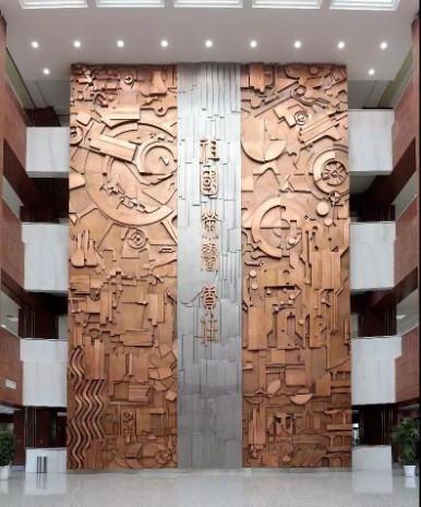 西安理工大学曲江校区图书馆公共艺术